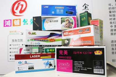 硒鼓包装盒展示